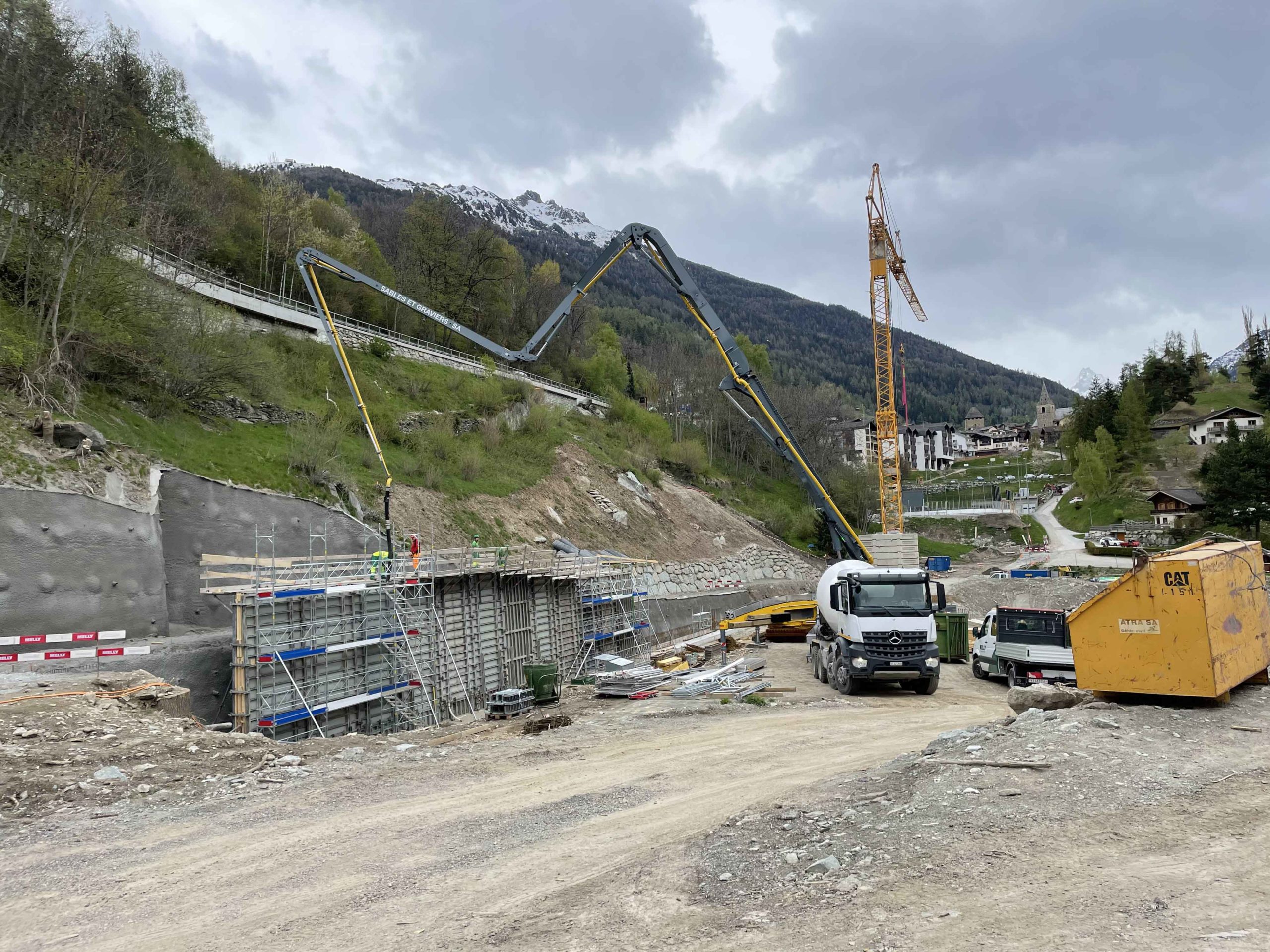 Aménagement Zone des Landoux | Vissoie